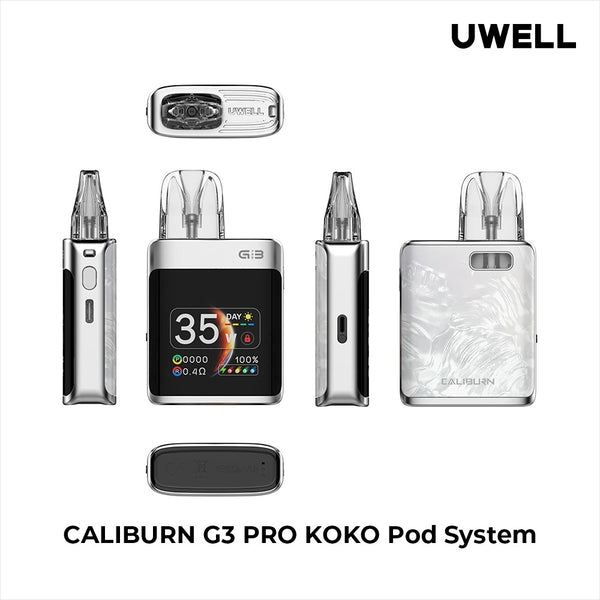 Uwell Caliburn G3 Pro Koko Pod Kit – Compact, Powerful, Elegant and Smart